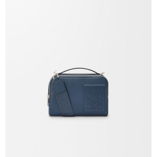 LOEWE Mini Crossbody Camera Bag in Satin Calfskin
