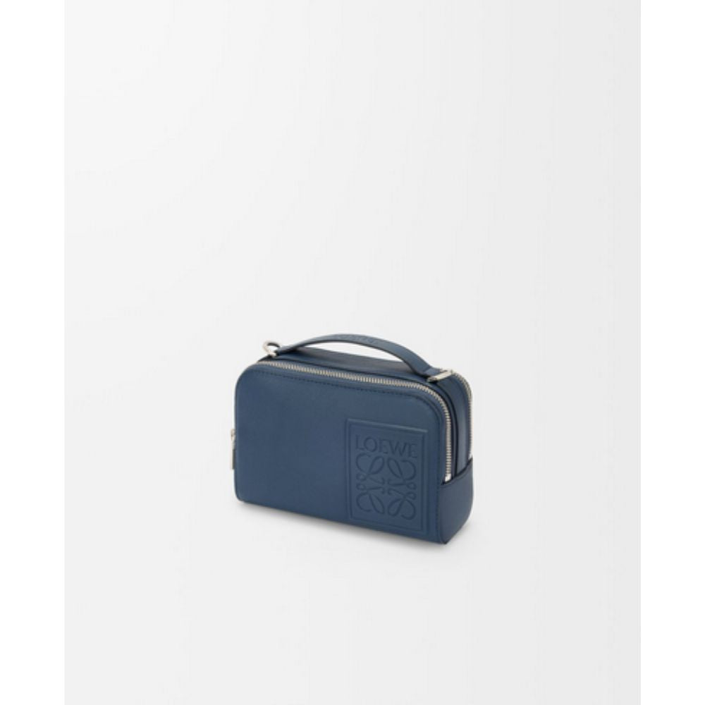 LOEWE Mini Crossbody Camera Bag in Satin Calfskin