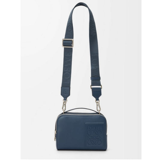 LOEWE Mini Crossbody Camera Bag in Satin Calfskin