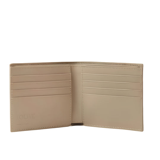 LOEWE Puzzle Edge Bi-fold Wallet in Classic Calfskin