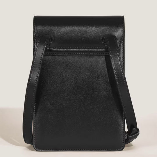 Rear view of Montblanc Meisterstück Small Messenger Bag with Integrated Pen Case