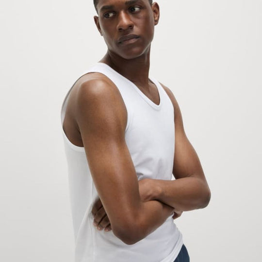 M&S COLLECTION 3pk Cotton Rich Cool & Fresh™ Vests