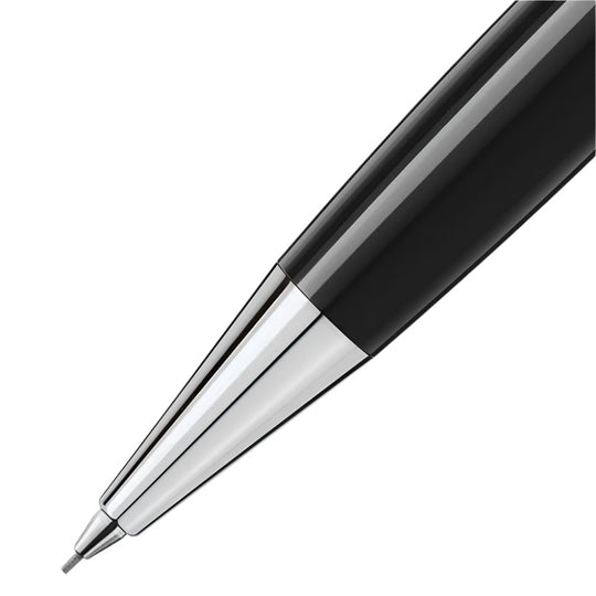 Close up of the writing tip of Montblanc Meisterstück Classique Platinum-Coated Mechanical Pencil 0.7mm