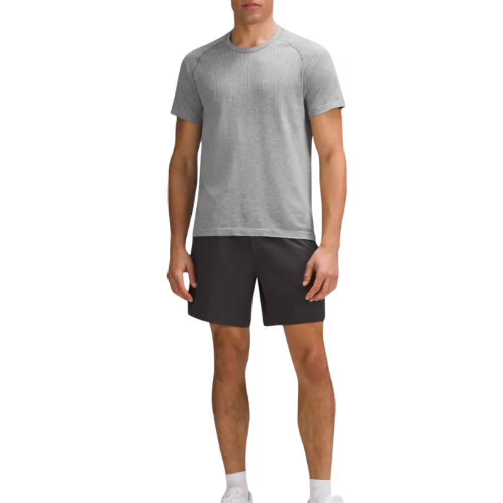 A male model wearing Metal Vent Tech Short Sleeve T-Shirt