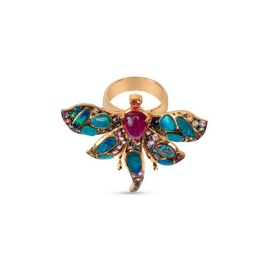 Moiseau Whispering Angel Ring