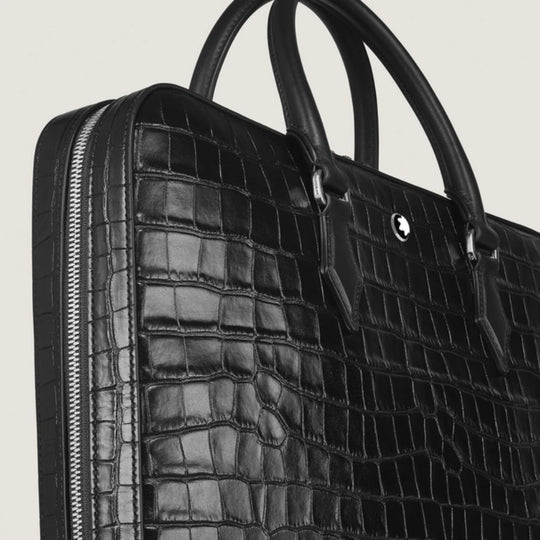 Montblanc Atelier Luxury Business Organizer in Black Leather