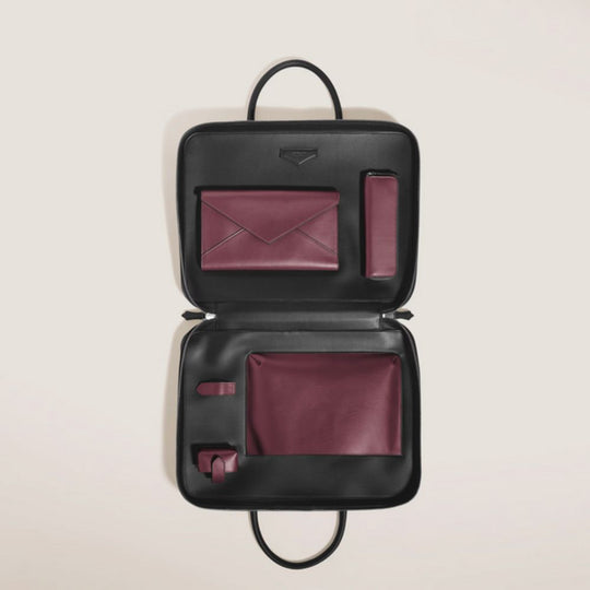 Montblanc Atelier Luxury Business Organizer in Black Leather