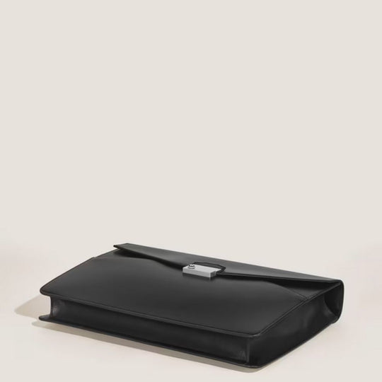 Montblanc Meisterstück Leather Flat Business Briefcase