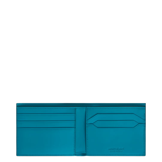 Montblanc Meisterstück Sfumato Smoky Blue Leather 6-Card Wallet