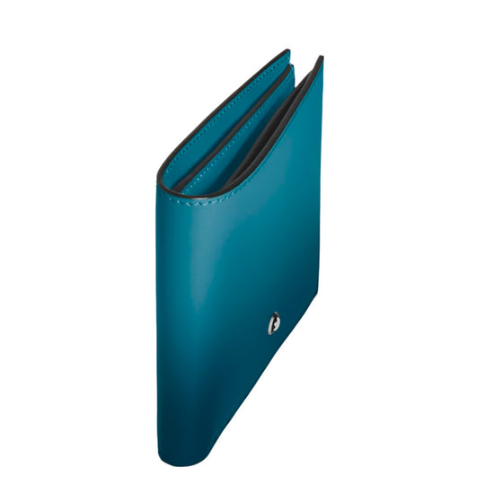 Montblanc Meisterstück Sfumato Smoky Blue Leather 6-Card Wallet