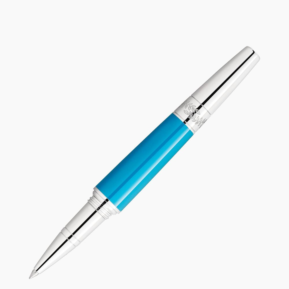 Montblanc Muses Maria Callas Special Edition Turquoise Rollerball Pen