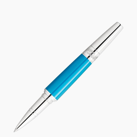 Montblanc Muses Maria Callas Special Edition Turquoise Rollerball Pen