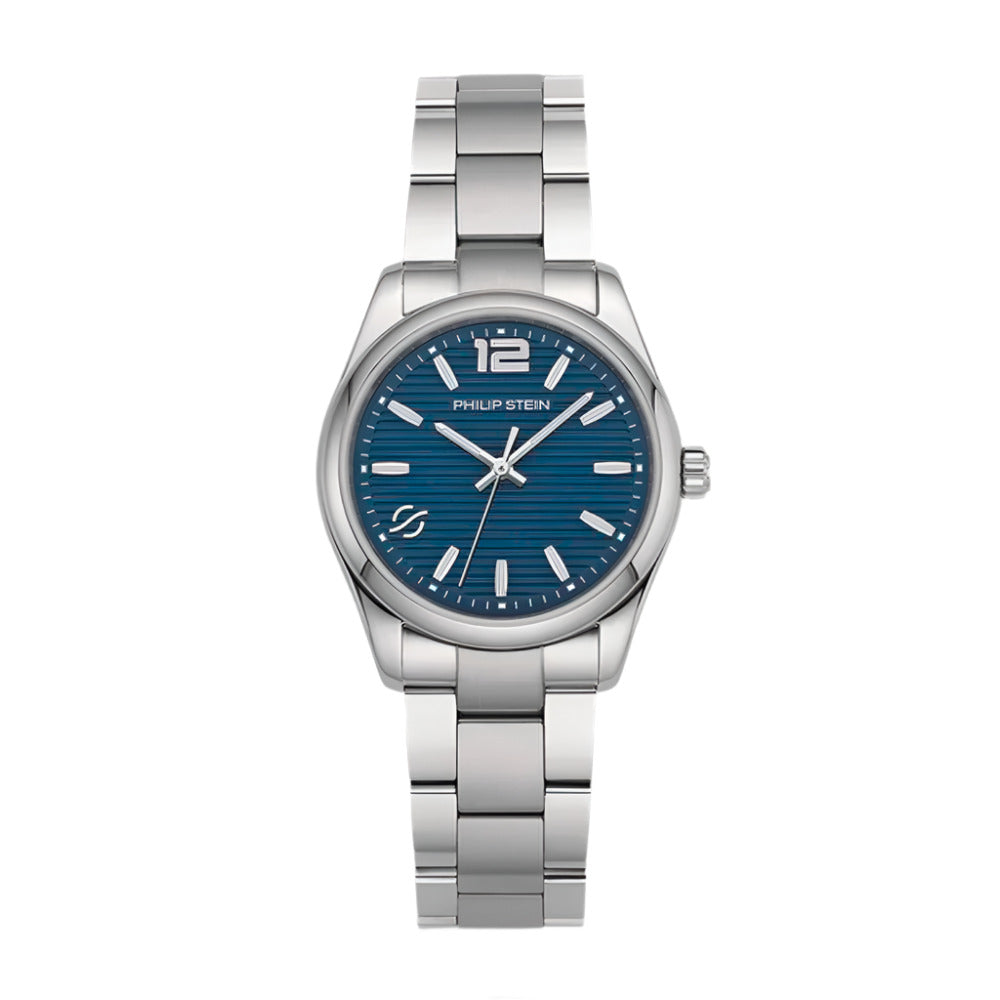 Philip Stein Women's Journey Small Quartz Watch (Model: 46-BLP-SS)