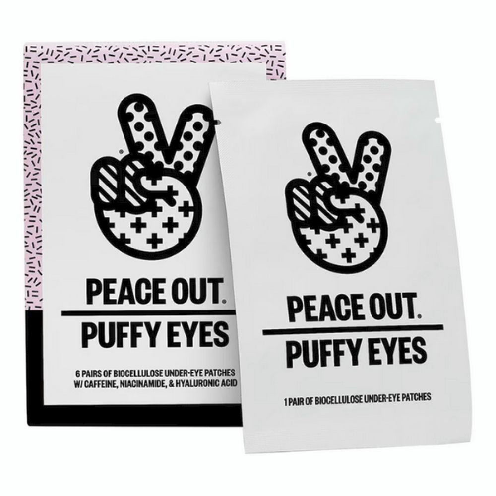 Peace Out Skincare Puffy Eyes - Rejuvenating Under-Eye Patches