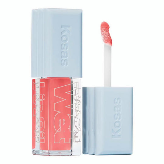 Kosas Wet Lip Oil Plumping Treatment Gloss - Variant: Revealed Soft Warm Pink