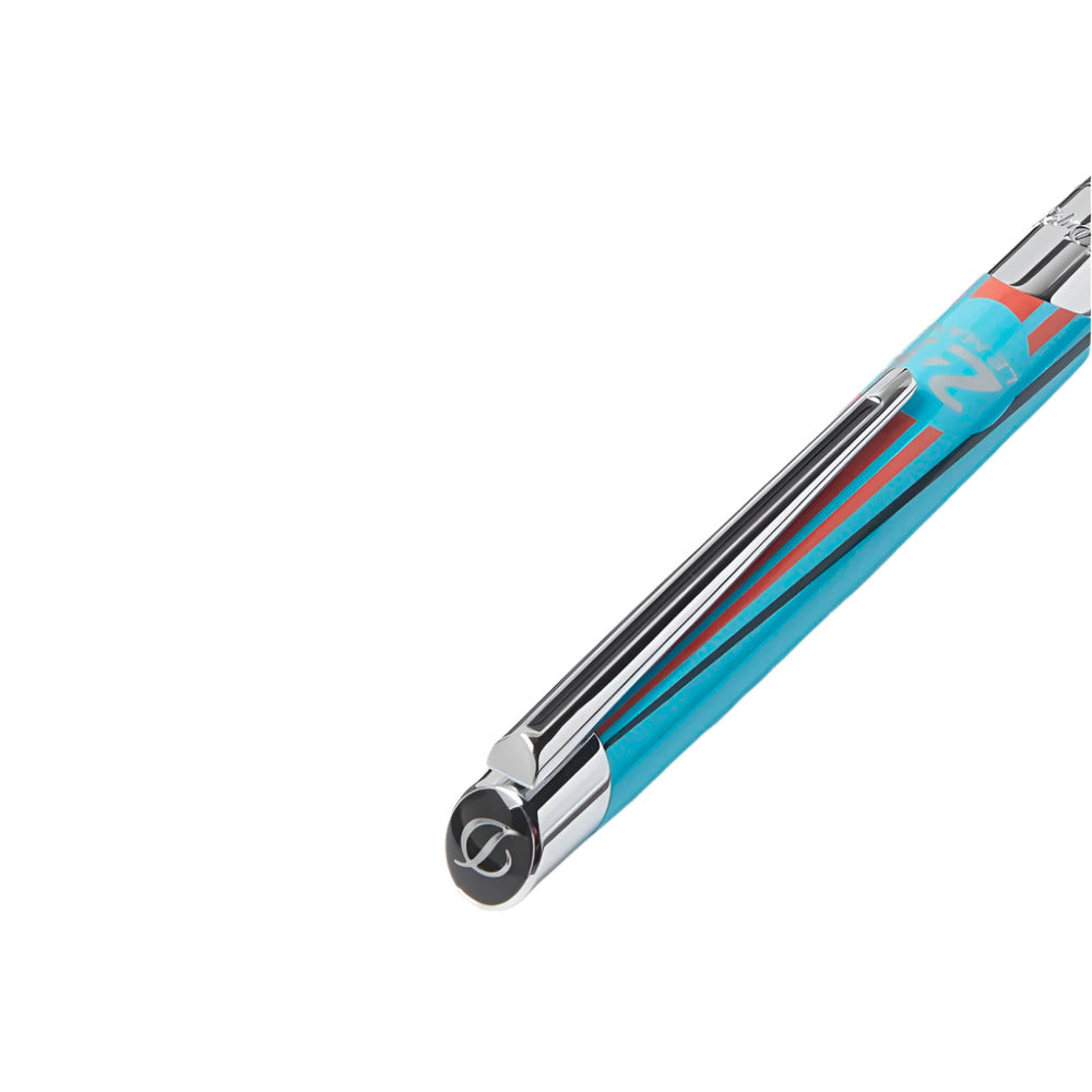 S.T. Dupont Défi Millenium Le Mans Limited Edition Ballpoint Pen (Blue/Silver)