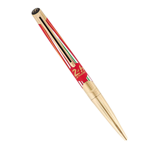 S.T. Dupont Défi Millenium Le Mans Limited Edition Ballpoint Pen (Gold/Red)