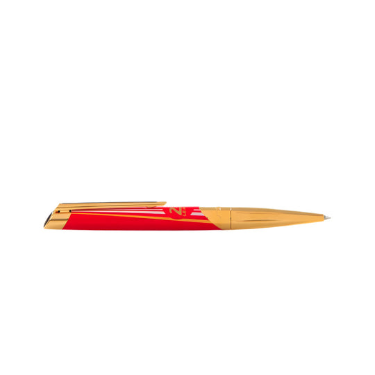 S.T. Dupont Défi Millenium Le Mans Limited Edition Ballpoint Pen (Gold/Red)