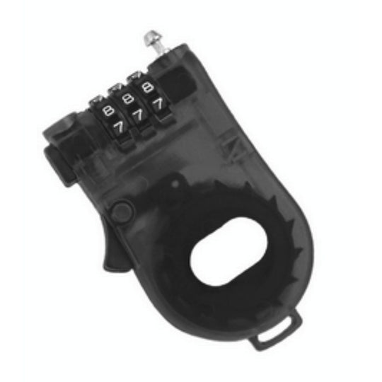 SYOSI Weatherproof Retractable Multi-Purpose Steel Cable Lock with 3-Digit Password