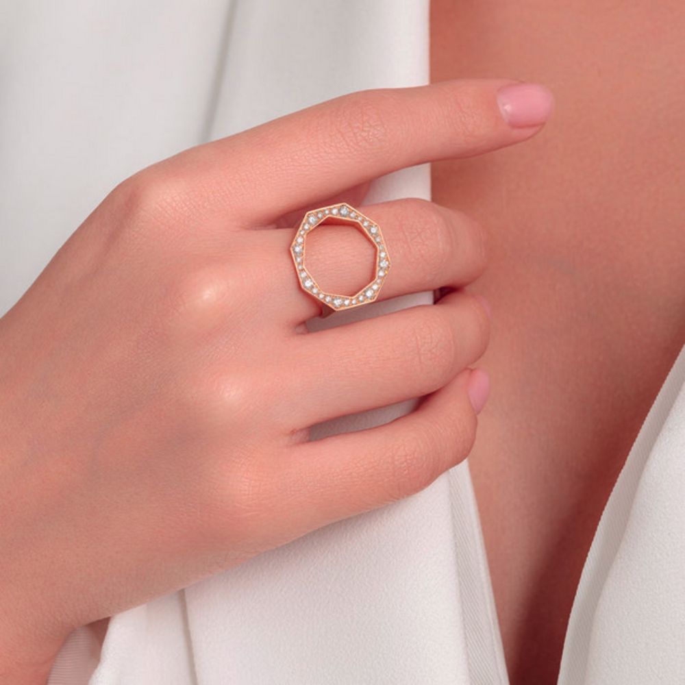 Samra Birwaz Turath Diamond Ring