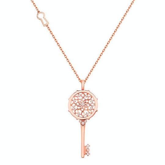 Samra Muftah Turath Small Key Necklace