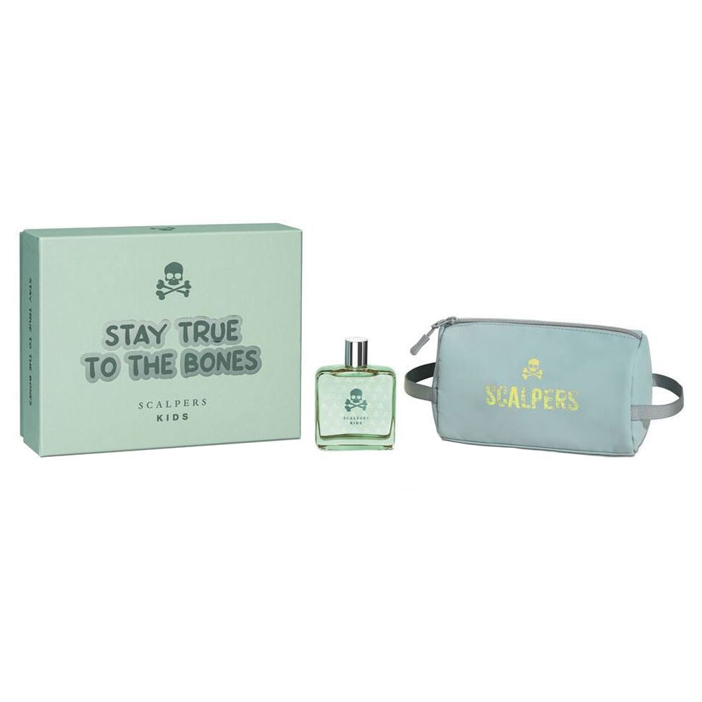 Scalpers Kids Boy (M) Set EDT 100mL along with Toiletry Bag