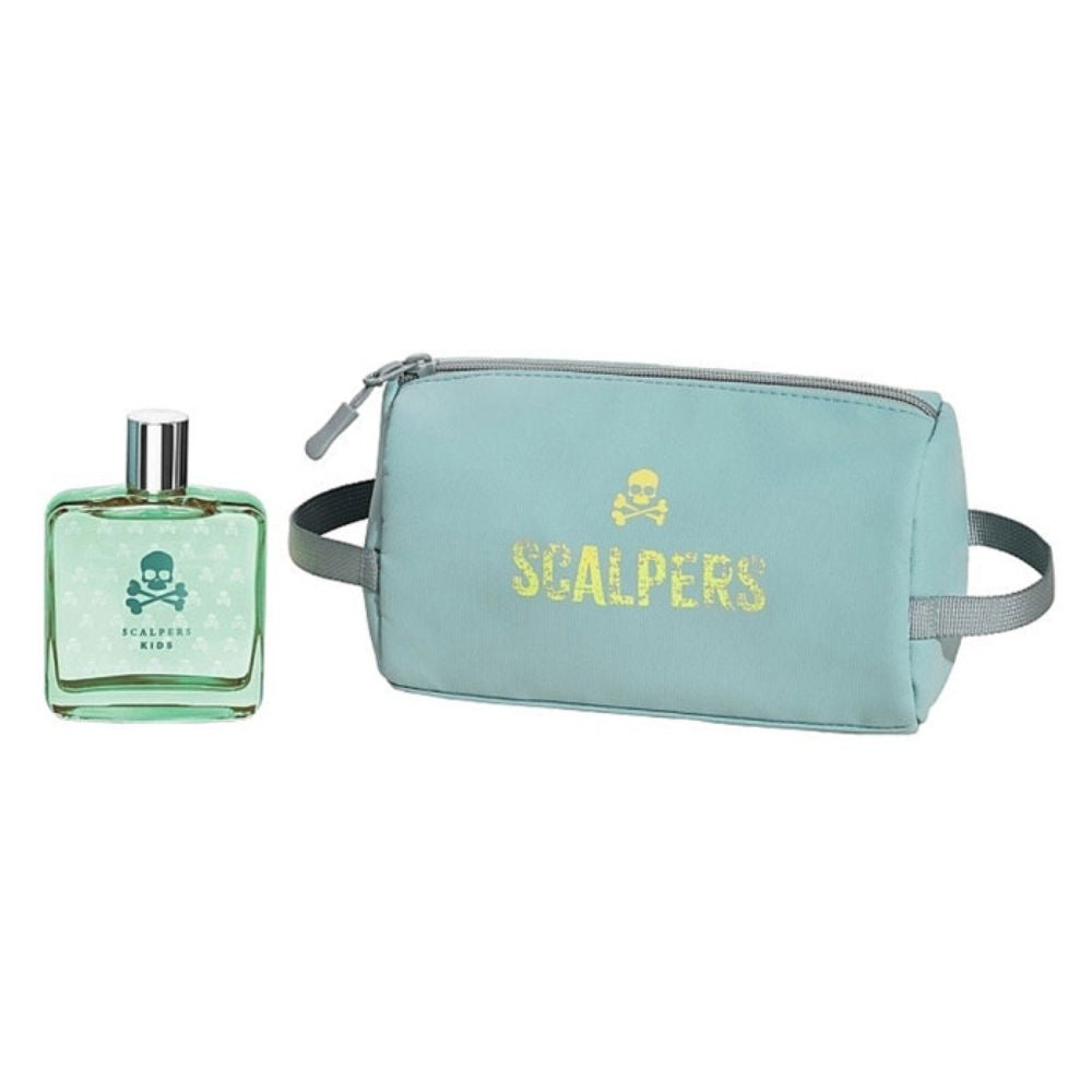 Scalpers Kids Boy (M) Set EDT 100mL along with Toiletry Bag
