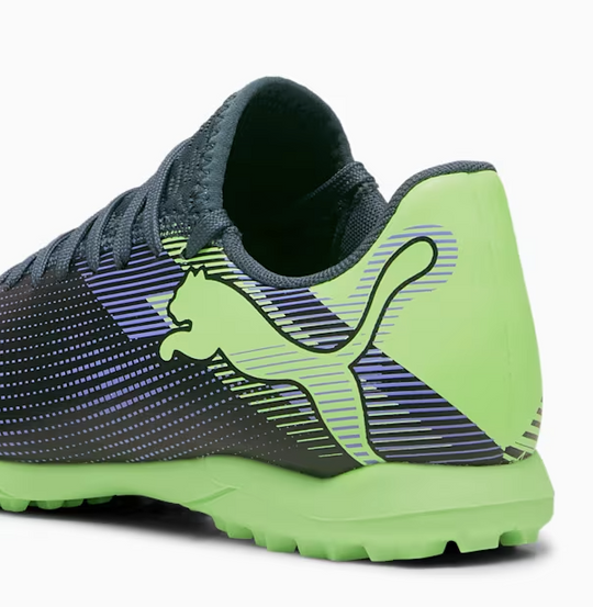 Back View of Low-profile Multi-studded Rubber Outsole Boots for Youth