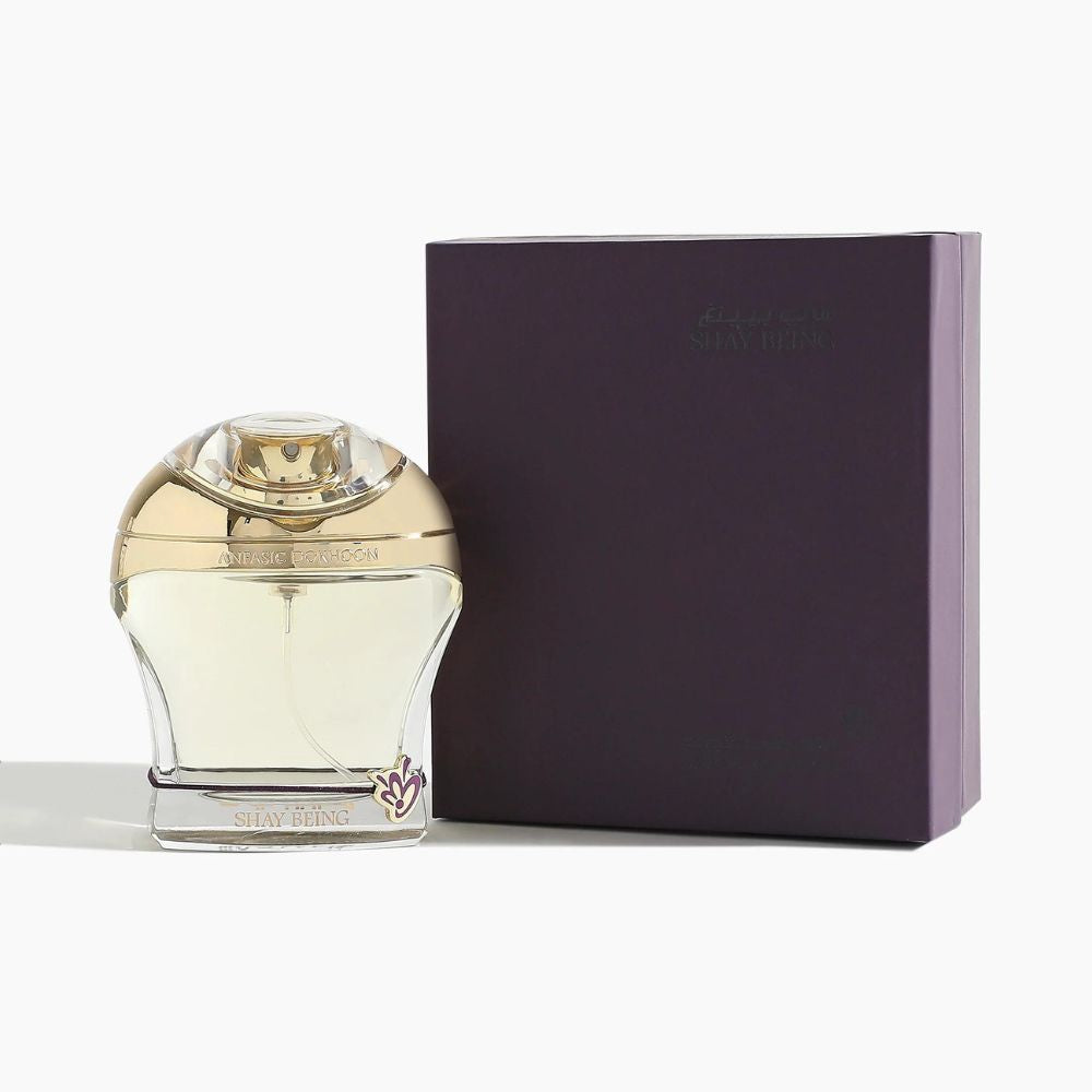 A 75mL perfume bottle of Shay Being Parfum by Anfasic Dokhoon along with its Box
