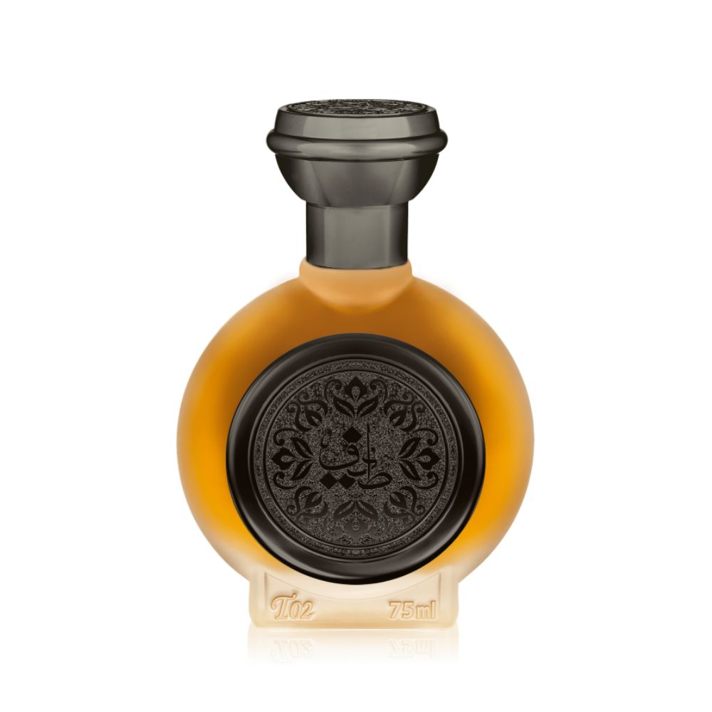 A 75mL bottle of T02 by Taif Al Emarat