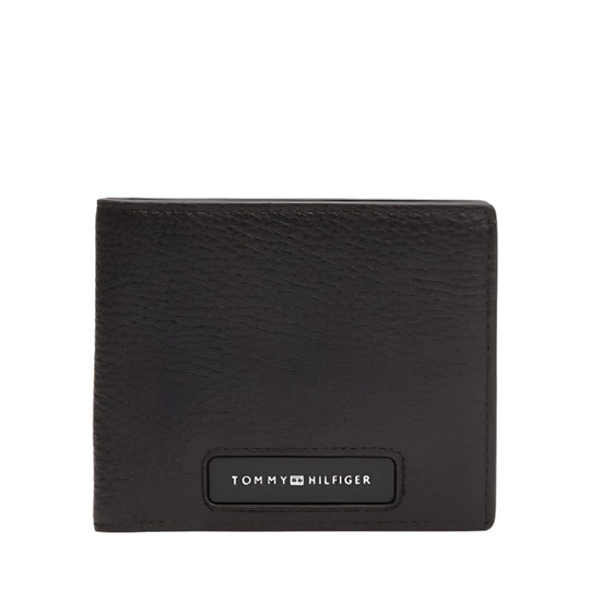 Tommy Hilfiger Corporate Leather Bifold black Wallet