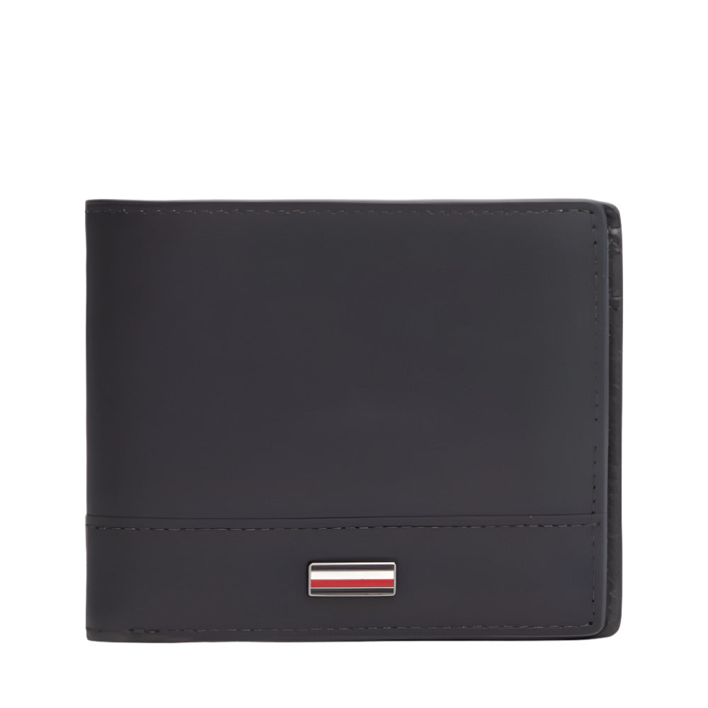 Tommy Hilfiger Corporate Leather Bifold Space Blue Wallet