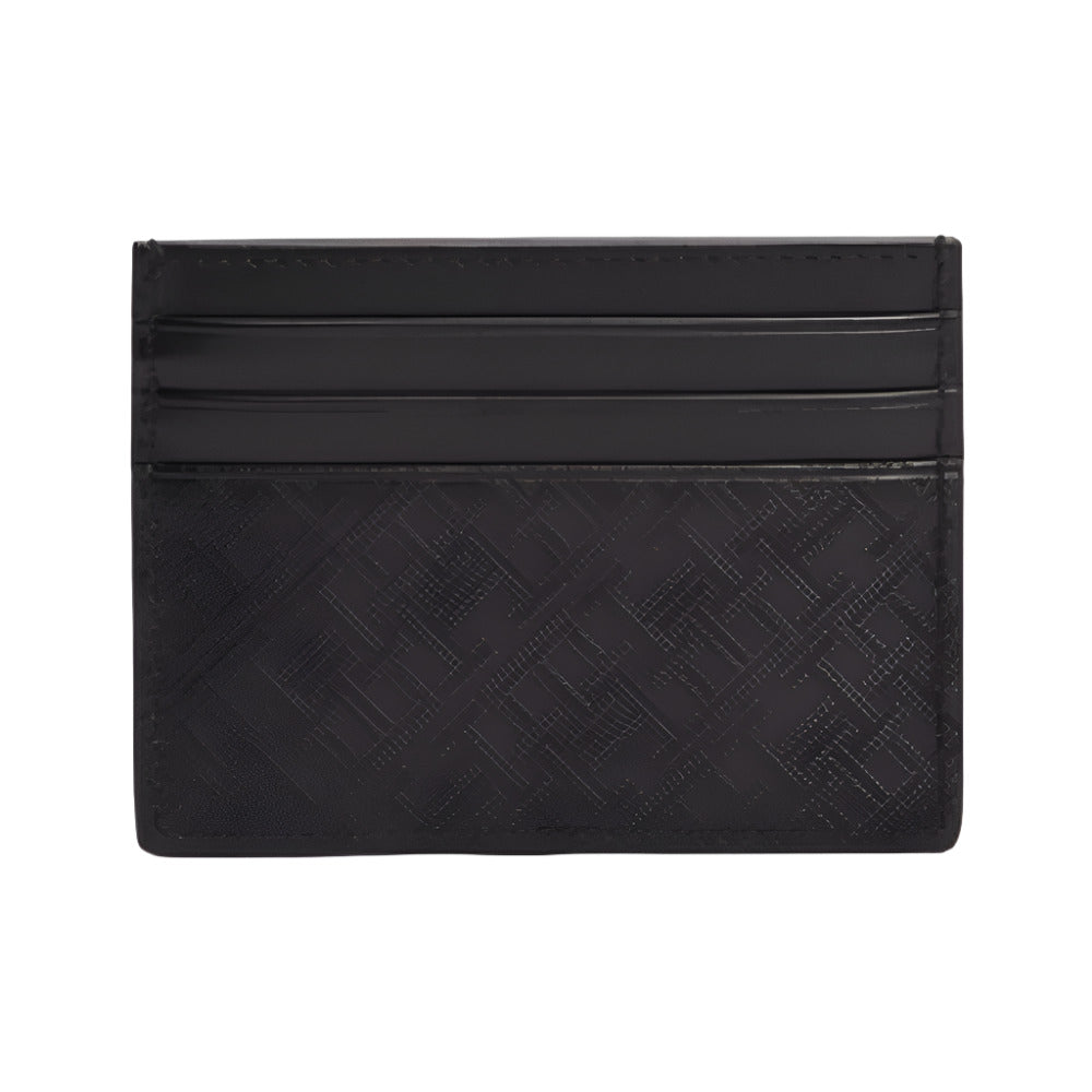 Tommy Hilfiger TH Monogram Leather Card Holder