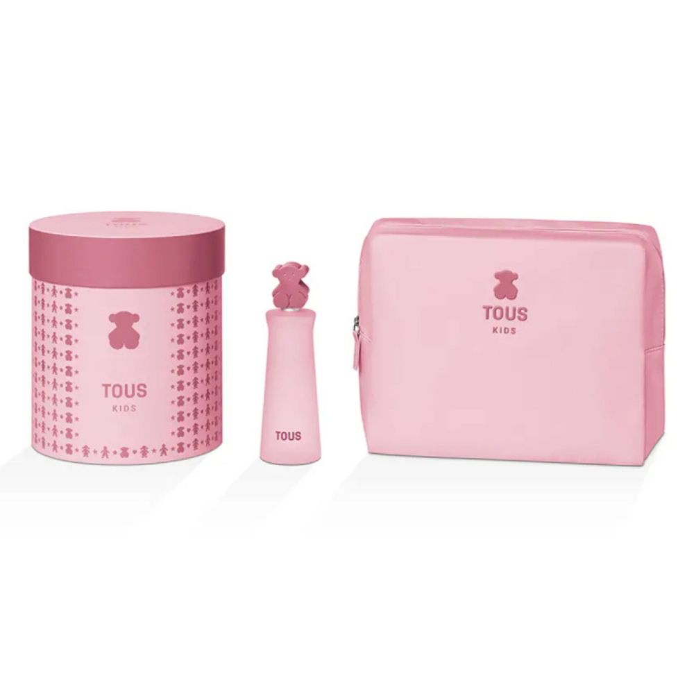 Tous Kids Girl Set EDT 100mL along with Vanity Case