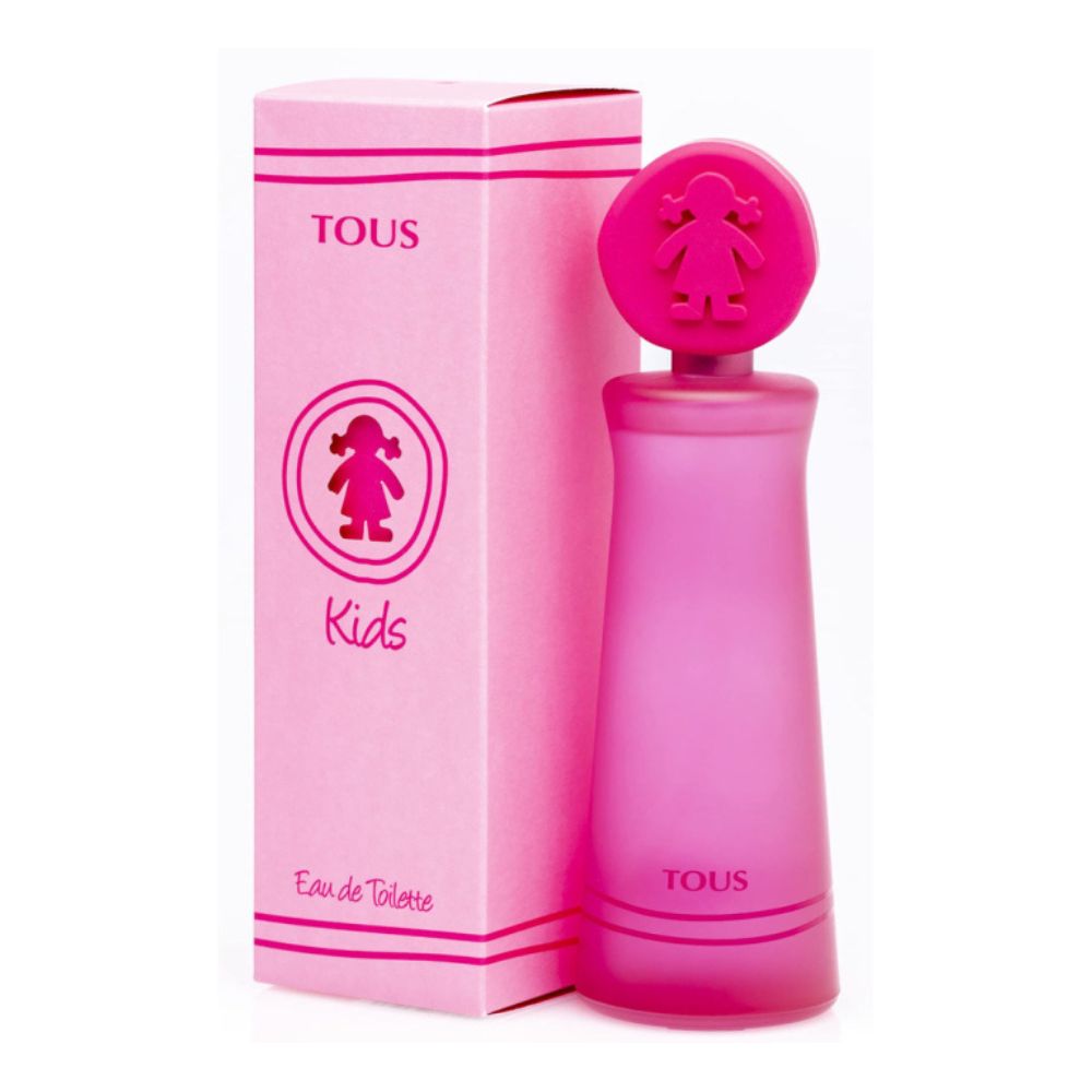 An EDT 100mL bottle of Tous Kids Girl by Tous along with its Box