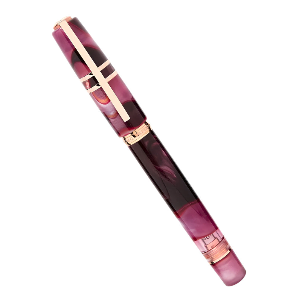 Visconti Homo Sapiens Iris Garden Acrylic Resin Rollerball with Hook Safe Lock