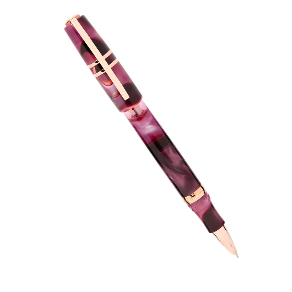 Visconti Homo Sapiens Iris Garden Acrylic Resin Rollerball with Hook Safe Lock