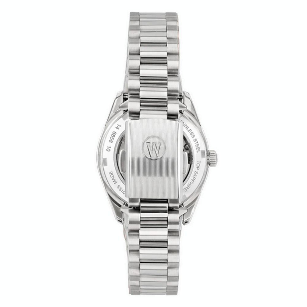 West End Women's Prima Pink Mother of Pearl Arabic Dial Watch