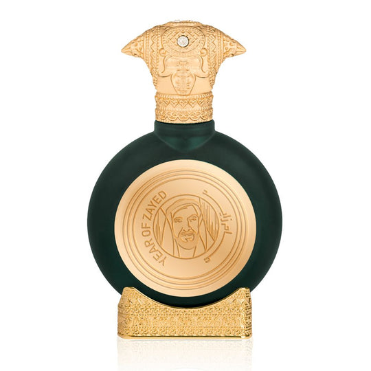 An EDP 75mL bottle of Year of Zayed perfume by Taif Al Emarat