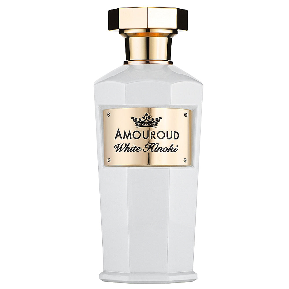 An 100mL Parfum bottle of White Hinoki by Amouroud