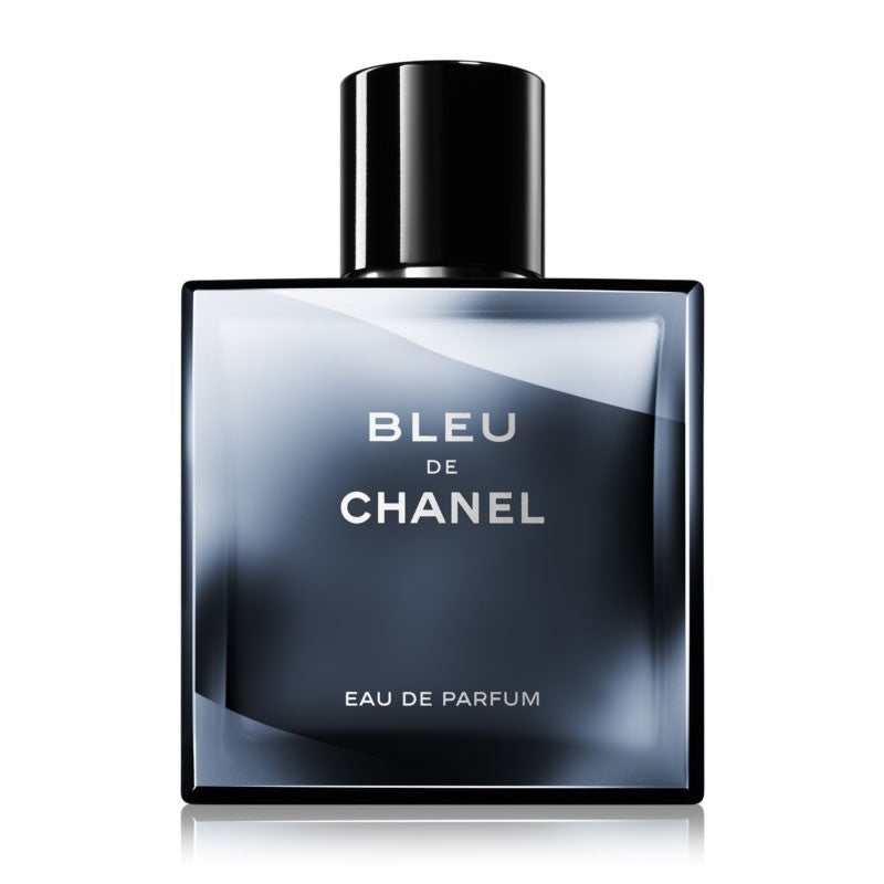 An EDP 50mL bottle of Chanel Bleu