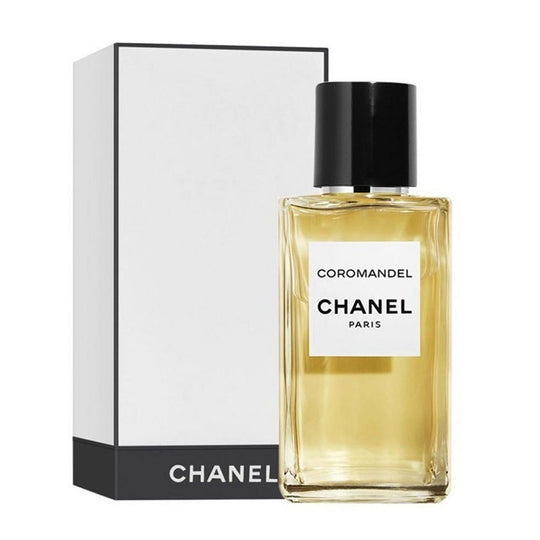 An EDP 200mL bottle of Coromandel perfume by Chanel along with its box