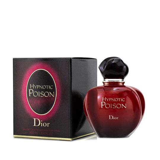 An EDP 100mL bottle of Poison for women fragrance by Dior along with its Box