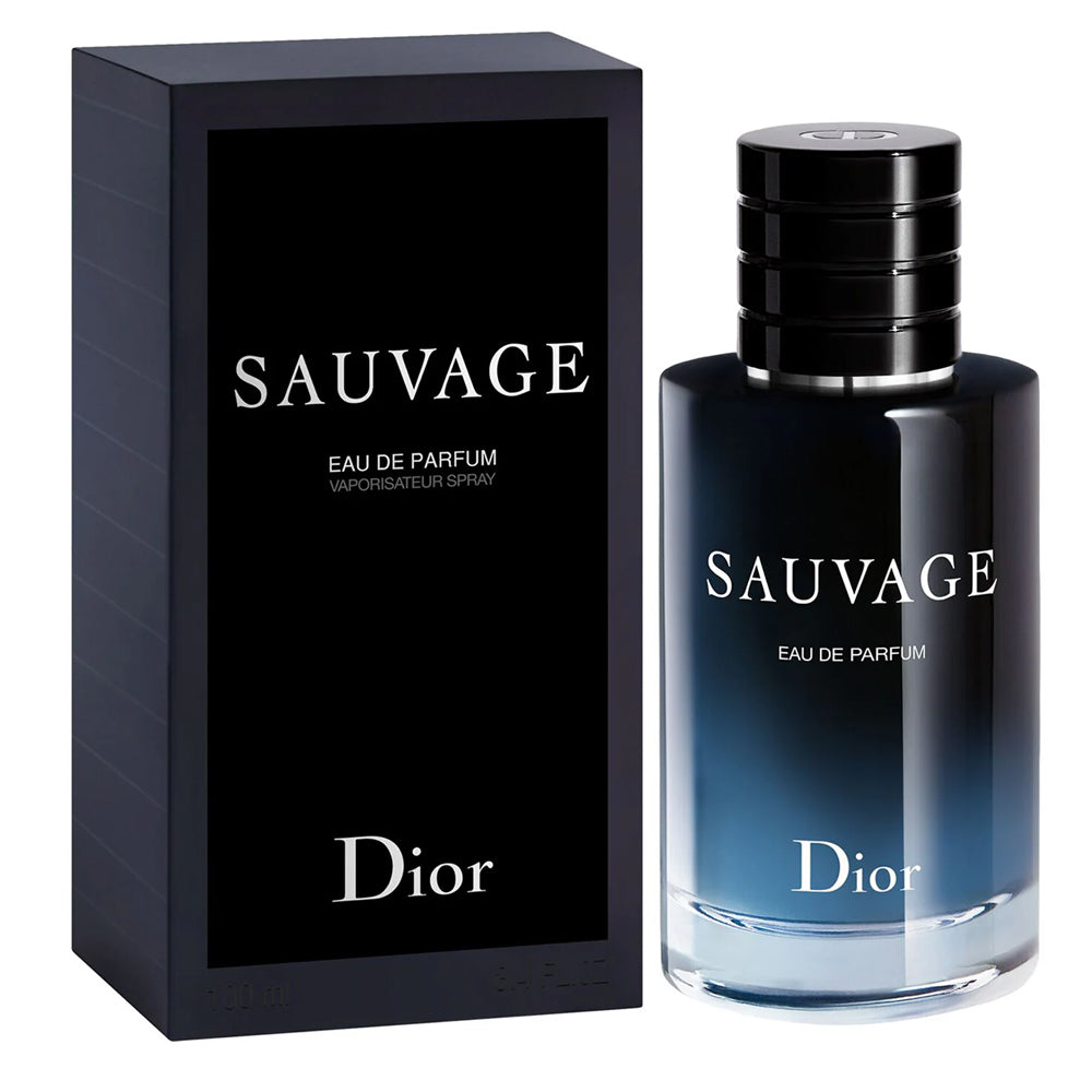 An EDP 60mL bottle of Sauvage fragrance by Dior with its pack