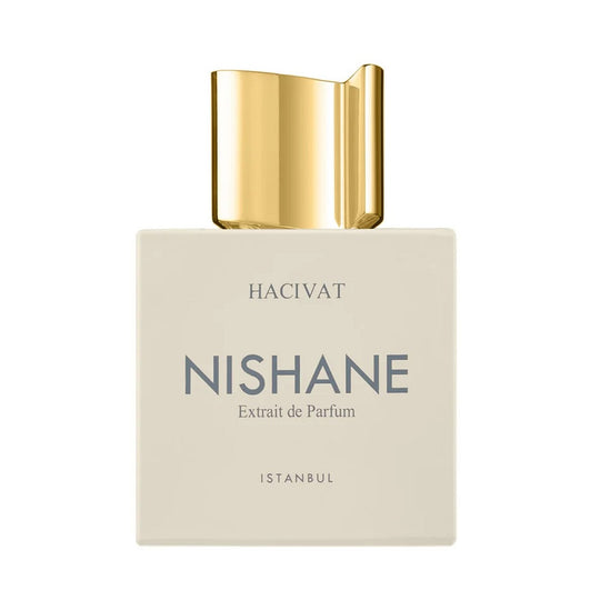 An Extrait de Parfum 100mL bottle of Nishane Hacivat fragrance