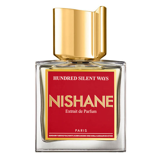 An Extrait de Parfum 50mL bottle of Hundred Silent Ways by Nishane