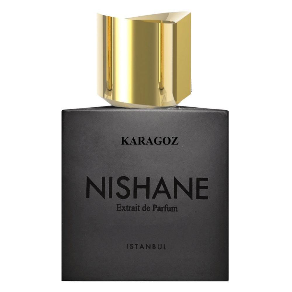 An Extrait de Parfum 50mL bottle of Nishane Karagoz