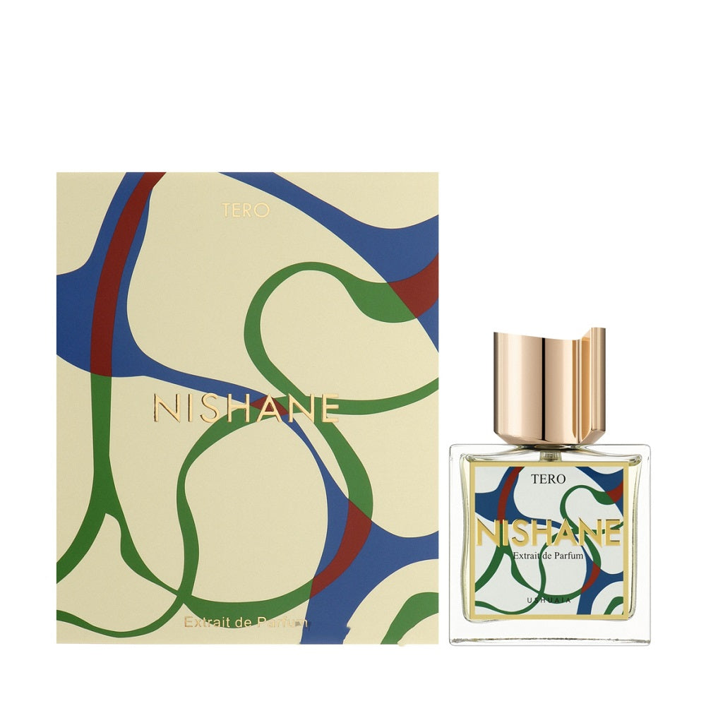 An Extrait de Parfum 100mL bottle of Tero by Nishane by Box