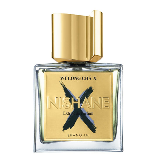 An Extrait de Parfum 50mL bottle of Wulong Cha X by Nishane