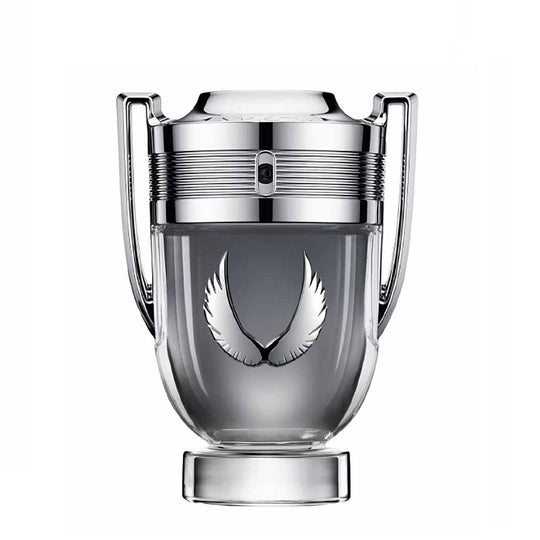 An EDP 100mL bottle of Invictus Platinum For Men  by Paco Rabanne